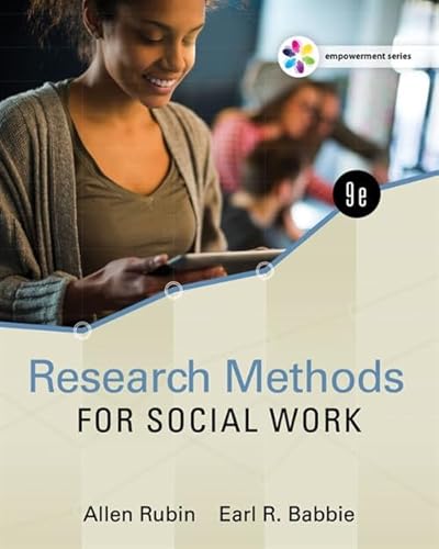 Imagen de archivo de Empowerment Series: Research Methods for Social Work a la venta por Irish Booksellers