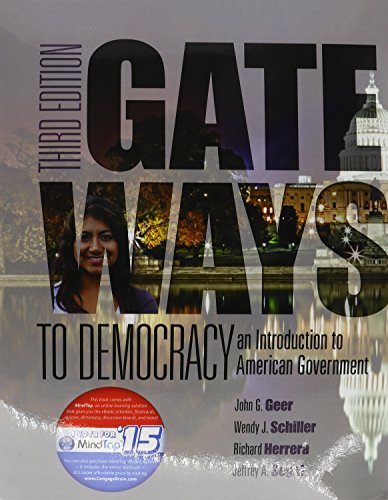 Imagen de archivo de Gateways to Democracy: An Introduction to American Government (I Vote for MindTap) a la venta por HPB-Red