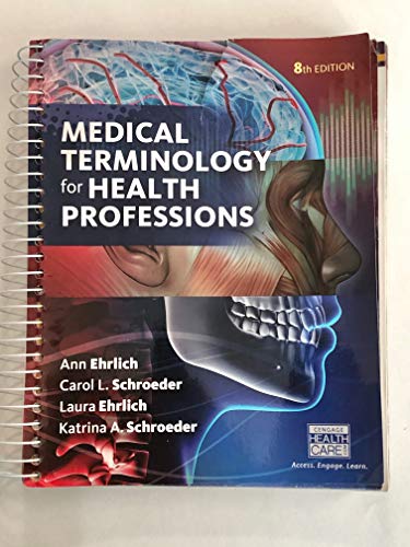 Beispielbild fr Medical Terminology for Health Professions, Spiral bound Version zum Verkauf von BooksRun