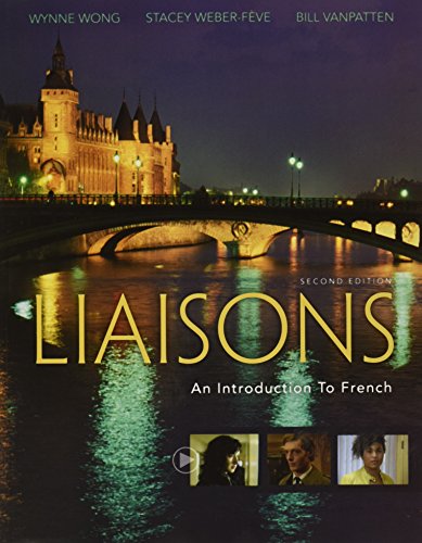 Imagen de archivo de Liaisons: An Introduction to French - Student Activities Manual Only a la venta por Best Value for You