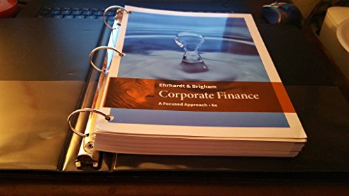 Imagen de archivo de Corporate Finance: A Focused Approach a la venta por BooksRun