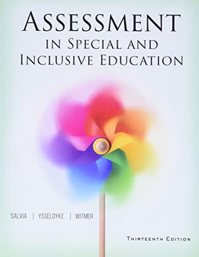 Stock image for Assessment in Special and Inclusive Education for sale by Blackwell's