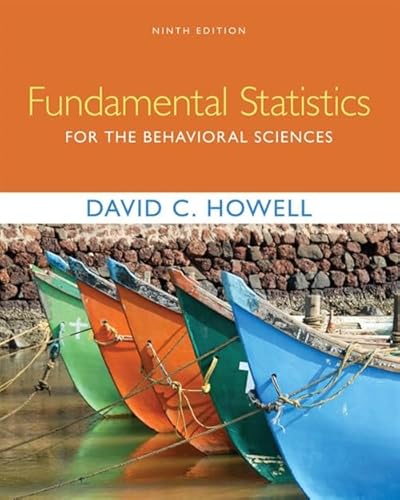 Beispielbild fr Fundamental Statistics for the Behavioral Sciences zum Verkauf von BooksRun