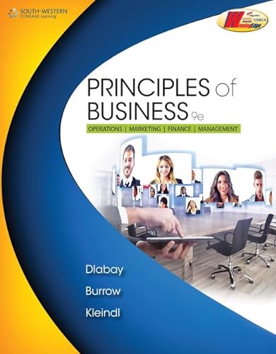 Imagen de archivo de Principles Of Business ; 9781305653030 ; 1305653033 a la venta por APlus Textbooks