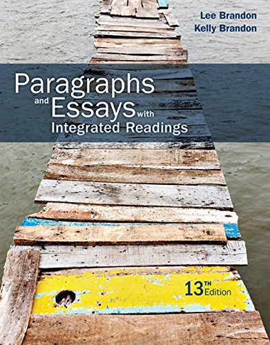 Imagen de archivo de Paragraphs and Essays: With Integrated Readings a la venta por HPB-Red