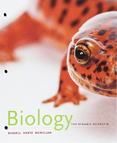 Imagen de archivo de Cengage Advantage Books: Biology: The Dynamic Science, Loose-Leaf Version a la venta por HPB-Red