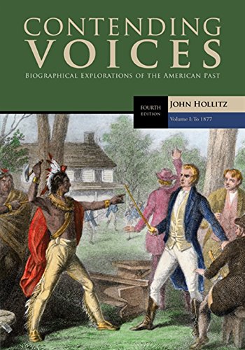Imagen de archivo de Contending Voices, Volume I: To 1877 a la venta por Orion Tech