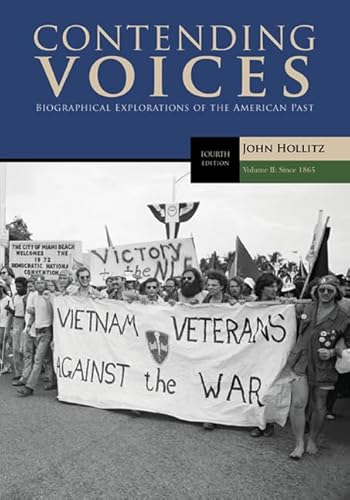 Imagen de archivo de Contending Voices, Volume II: Since 1865 a la venta por HPB-Red