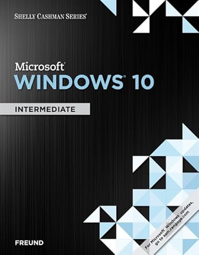 9781305656758: Shelly Cashman Series Microsoft Windows 10: Intermediate