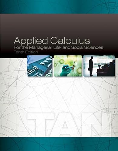 9781305657861: Applied Calculus for the Managerial, Life, and Social Sciences