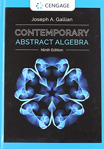 Beispielbild fr Contemporary Abstract Algebra zum Verkauf von BooksRun