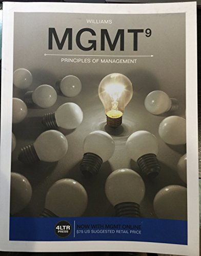 Imagen de archivo de MGMT (with MGMT Online, 1 Term (6 Months) Printed Access Card) a la venta por Better World Books