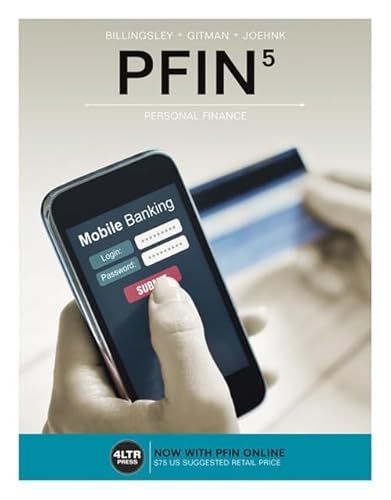 Imagen de archivo de PFIN (with PFIN Online, 1 Term (6 Months) Printed Access Card) a la venta por Better World Books