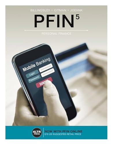 Immagine dell'editore per PFIN (with PFIN Online, 1 term (6 months) Printed Access Card) (New, Engaging Titles from 4LTR Press) venduto da ThriftBooks-Atlanta