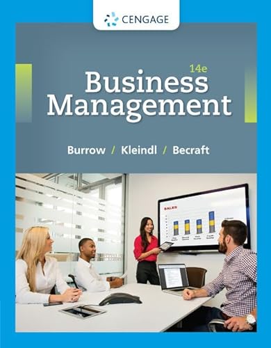 Imagen de archivo de Business Management a la venta por SecondSale