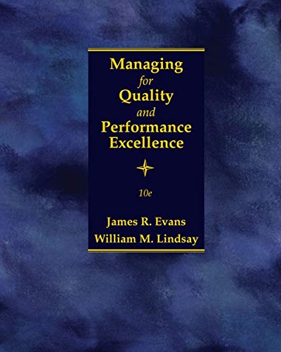9781305662544: Managing for Quality and Performance Excellence