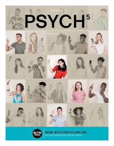 Imagen de archivo de Psych 5, Introductory Psychology, 5th Edition a la venta por ThriftBooks-Dallas
