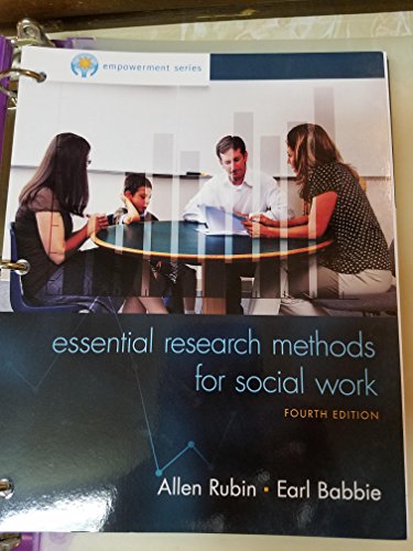 Imagen de archivo de Empowerment Series: Essential Research Methods for Social Work, Loose-Leaf Version a la venta por SecondSale