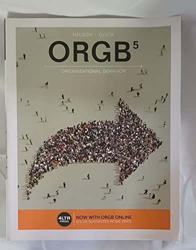 Imagen de archivo de ORGB (with ORGB Online, 1 term (6 months) Printed Access Card) (New, Engaging Titles from 4LTR Press) a la venta por Off The Shelf