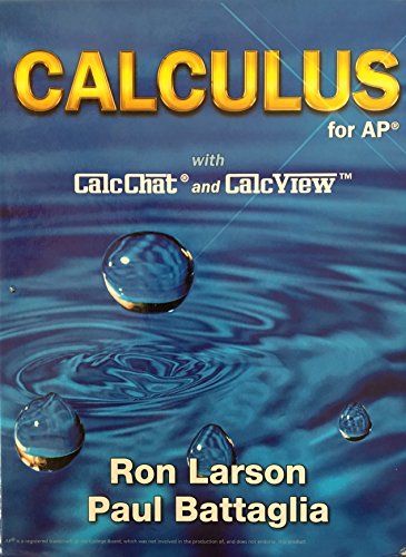 Imagen de archivo de Calculus for AP a la venta por HPB-Red