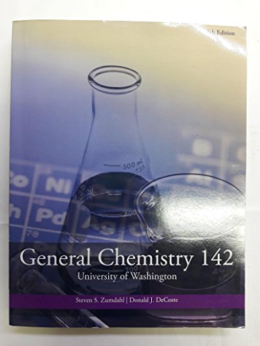 Imagen de archivo de General Chemistry 142 (7e12) a la venta por SecondSale