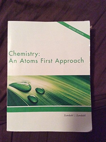 9781305765245: Chemistry: An Atoms First Approach
