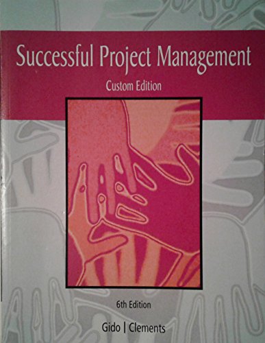 Stock image for Successful Project Management (Custom Edition) for sale by Smith Family Bookstore Downtown