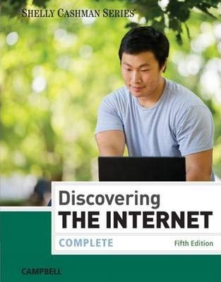 9781305770836: Discovering the Internet: Complete