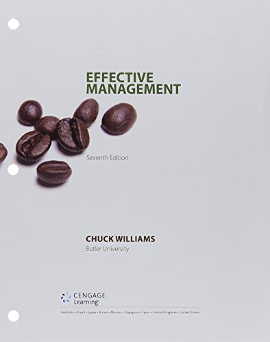 9781305778467: Effective Management + PAC ML MindTap Effective Management For Management