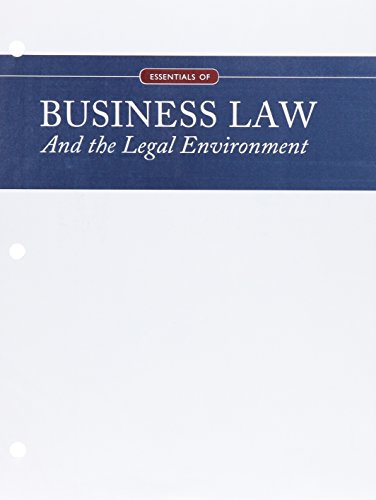 Smith and Robersonrsquos Business Law