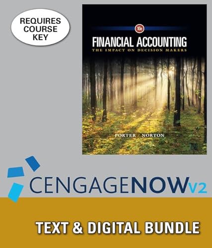 Stock image for Bundle: Financial Accounting: The Impact on Decision Makers, Loose-Leaf Version, 10th Edition + CNOWv2, 1 term Printed Access Card for sale by Campus Bookstore