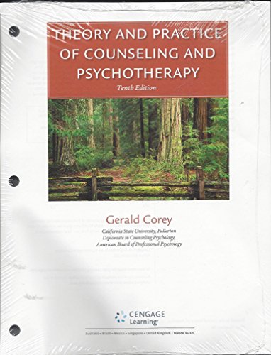 Stock image for Theory and Practice of Counseling and Psychotherapy, Loose-leaf Version for sale by BooksRun