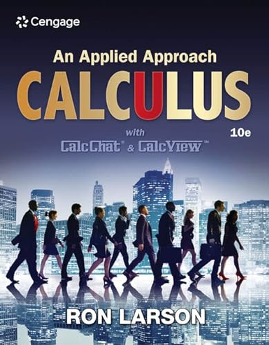 Imagen de archivo de Calculus: An Applied Approach a la venta por Professional Book Services