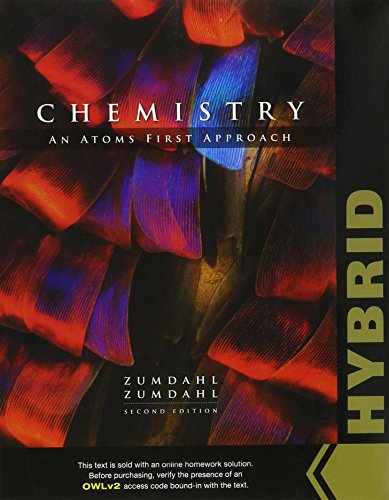 Imagen de archivo de Chemistry: An Atoms First Approach, Hybrid (LMS Integrated for OWLv2, 4 terms (24 months) Printed Access Card) a la venta por HPB-Red