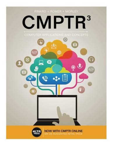 9781305862876: CMPTR: Computer Applications and Concepts