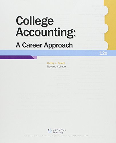 Stock image for College Accounting 12 Ed.+ Quickbooks Accounting 2015, Trial Ed.: A Career Approach 12 Edition for sale by a2zbooks