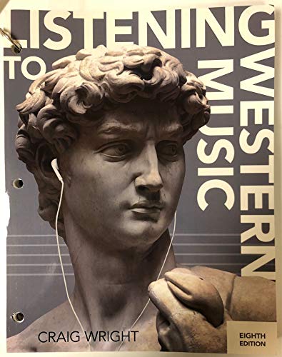 Stock image for Listening to Western Music 8th Edition for sale by Bulrushed Books