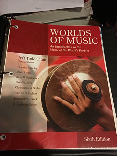 Beispielbild fr Worlds of Music: An Introduction to the Music of the Worlds Peoples, Loose-leaf Version zum Verkauf von BooksRun