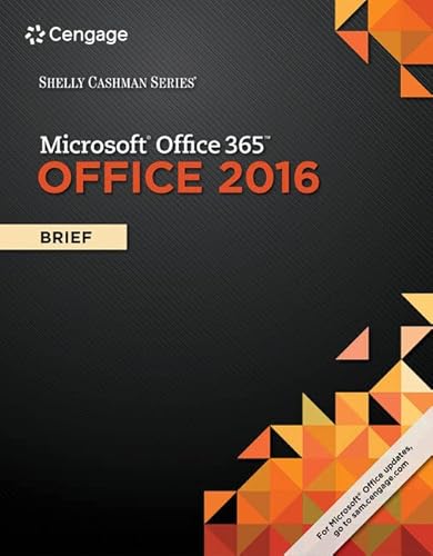 9781305870055: Shelly Cashman Series Microsoft Office 365 & Office 2016: Brief