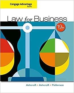 9781305870307: Law for Business (Cengage Advantage Books)