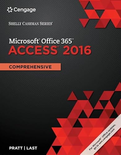 9781305870635: Shelly Cashman Series MicrosoftOffice 365 & Access2016: Comprehensive