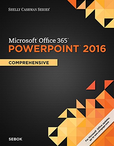 9781305870819: Shelly Cashman Series MicrosoftOffice 365 & PowerPoint 2016: Comprehensive