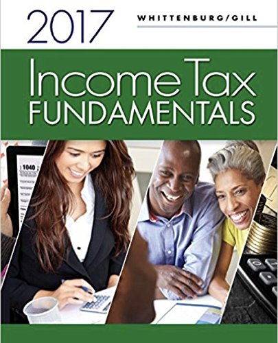 Beispielbild fr Income Tax Fundamentals 2017 (with H&R BlockTM Premium & Business Access Code for Tax Filing Year 2016), Loose-Leaf Version zum Verkauf von Textbooks_Source