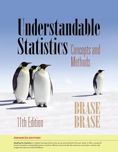 9781305873322: Understandable Statistics: Concepts and Methods, Enhanced (Mindtap Course List)