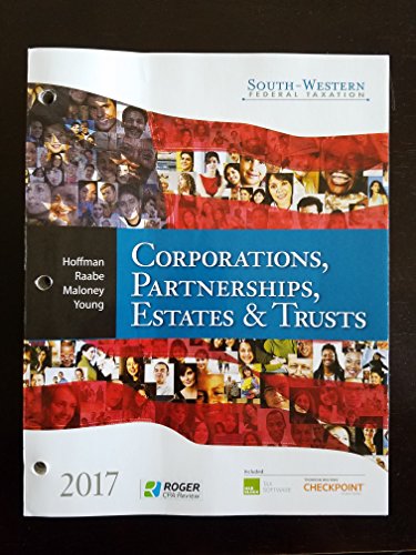 Imagen de archivo de Corporations, Partnerships, Estates & Trusts a la venta por Books From California