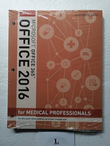 Beispielbild fr Illustrated Microsoft Office 365 & Office 2016 for Medical Professionals, Loose-leaf Version zum Verkauf von booksdeck