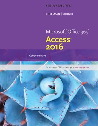 Beispielbild fr New Perspectives Microsoft? Office 365 and Access? 2016 : Comprehensive zum Verkauf von Better World Books