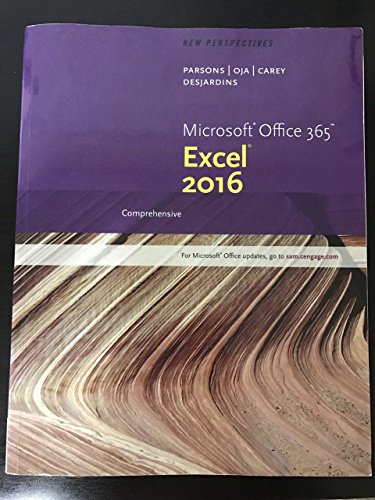 Beispielbild fr New Perspectives Microsoft Office 365 & Excel 2016 zum Verkauf von Revaluation Books