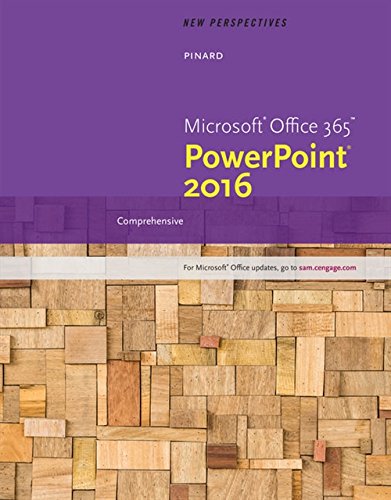 9781305881235: New Perspectives MicrosoftOffice 365 & PowerPoint 2016: Comprehensive