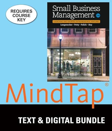 Stock image for Bundle: Small Business Management: Launching and Growing Entrepreneurial Ventures, Loose-Leaf Version, 18th + MindTap Management, 1 Term (6 Months) Printed Access Card for sale by Better World Books